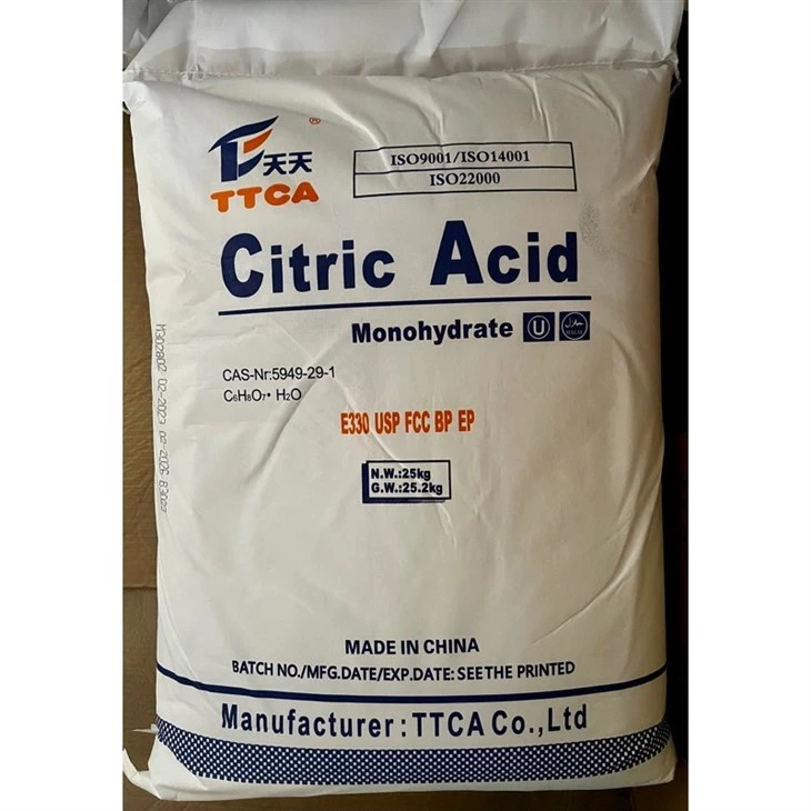 Citric Acid Monohydrate Best Price From Factory